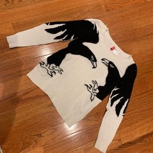 Angora Blend Raven Sweater Divided XS